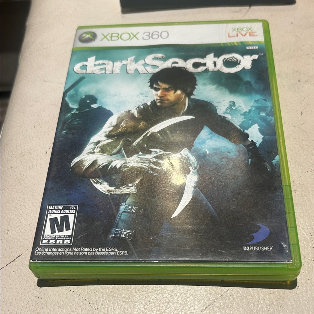360 Dark Sector Game - Green Case - Picture 1 of 3